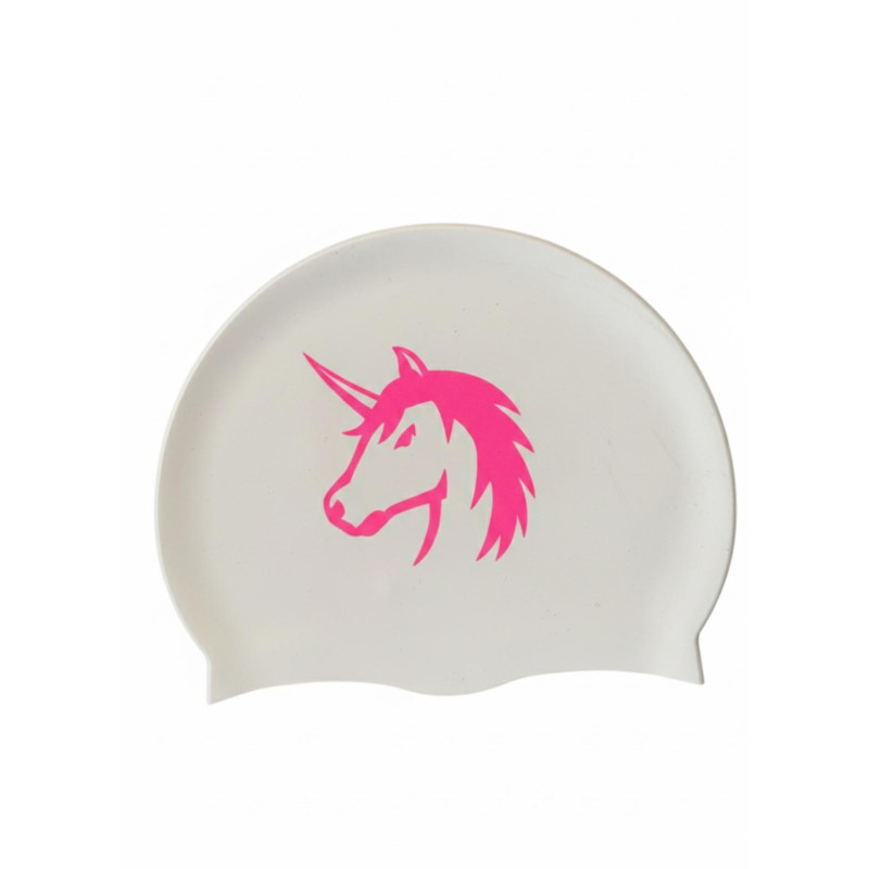 Unicorn Baskılı Beyaz Bone